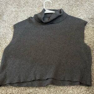 Grey PacSun cut off turtle neck sweater